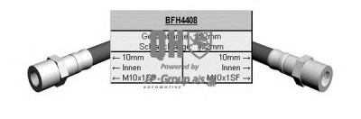 JP GROUP 1361700109 -  Тормозной шланг